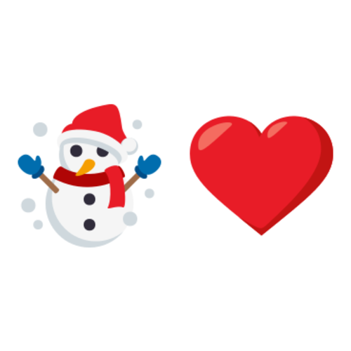 ☃❤ Emoji Domain EmojiOne rendering